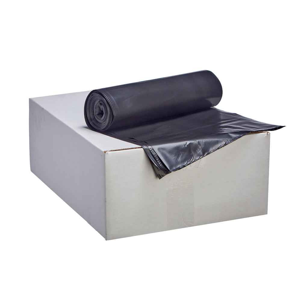 Aluf Commander High Density Bag-40x48, Black,24 mic, .94 mil 150/Case