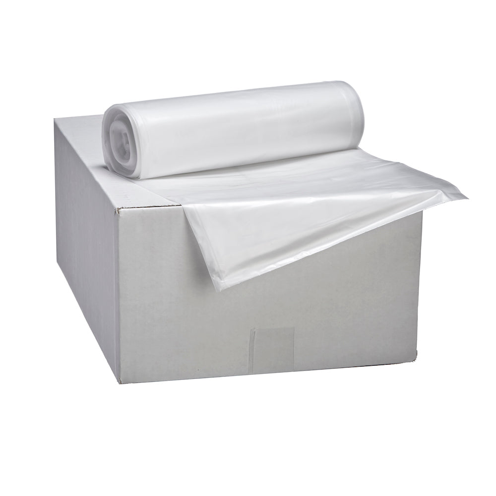 Aluf Hilene High Density Liner-40x48, 22 mic EQ, Clear 150/Case