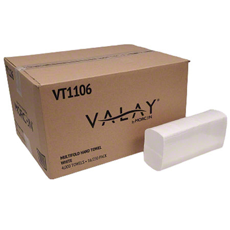 Morcon® Valay® Multifold Towel - White 4000/cs