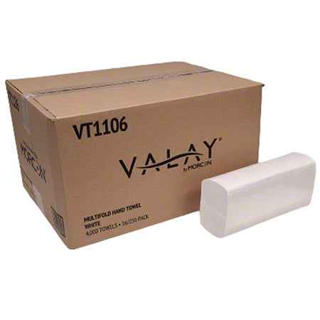 Morcon® Valay® Multifold Towel - White 4000/cs