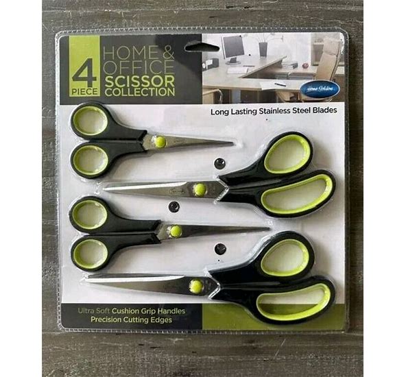 Home & Office Sciccor Collection., 4 pack