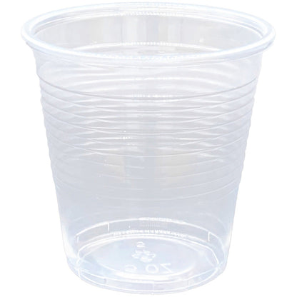 Genuine Joe Transparent Plastic Cold Cups, 5 oz, 2500/Case — product photo