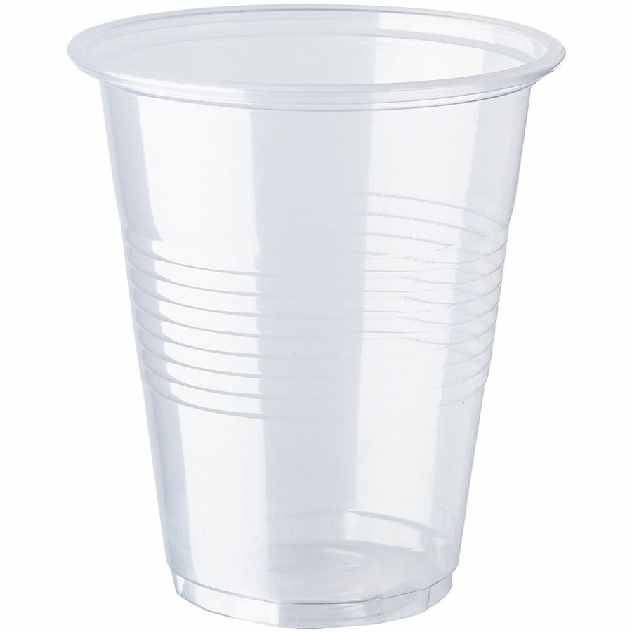 Genuine Joe Transparent Plastic Cold Cups, 16 oz, 1000/Case — product photo