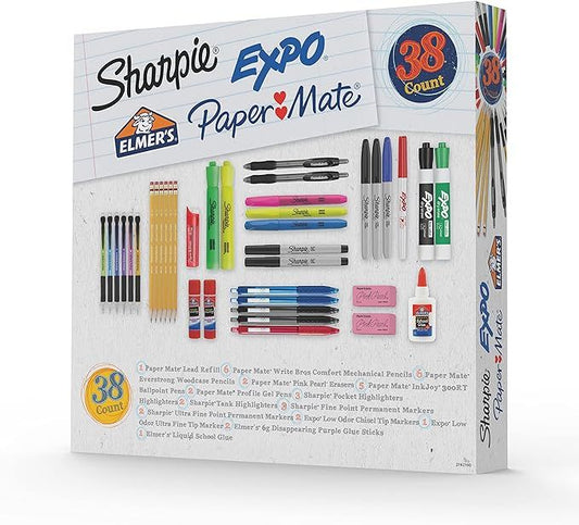 Sharpie Supplies Variety Pack., 38 Count
