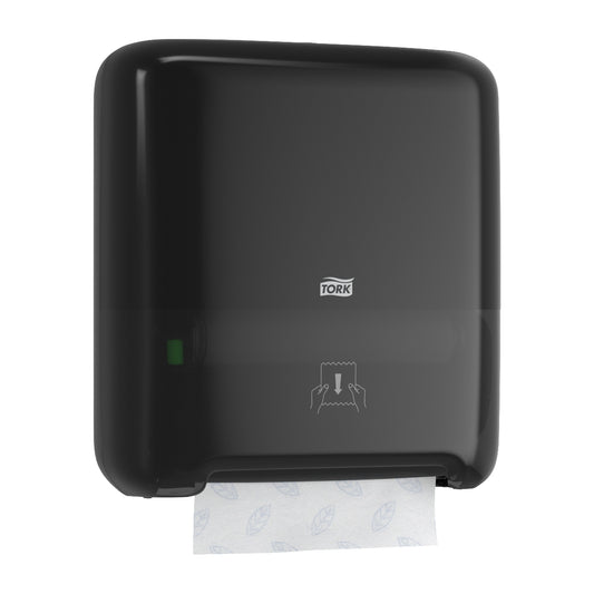 Tork Matic Hand Towel Roll Dispenser, Black, H1 System
