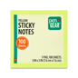 Pen & Gear Sticky Notes 3x3., 100 pack., Yellow/Magenta