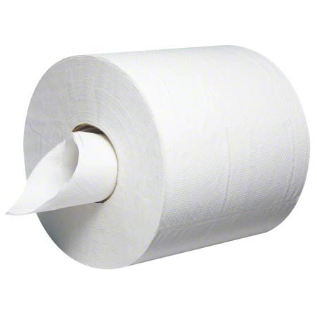 Advantage® A1430 Renature® Center-Flow Towels, White, 2 Ply - 600 Sheets, 7.75” x 10” - 500’ - 6/cs