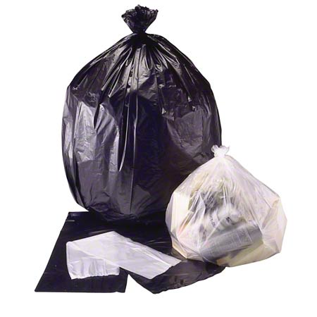 Aluf Commander High Density Bag-24x33, Clear, 8 mic, .24 mil 1000/Case