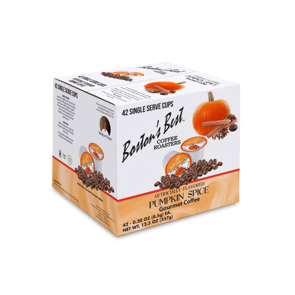 Boston's Best Gourmet Coffee K Cups,. Pumkin Spice