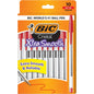 BIC Xtra Smooth Ballpoint Pens 10/pk Black/Blue/Red