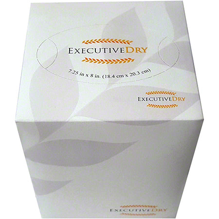 Executive Dry 2 Ply Premium Facial Tissue - 85 ct. 36/cs