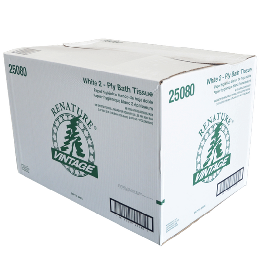 RENATURE Toilet Tissue 2 PLY 4X3 500 SHEET 96/CS
