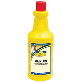 Simoniz Maintain Acrylic Polymer Spray Buff, Quart, 12/Case