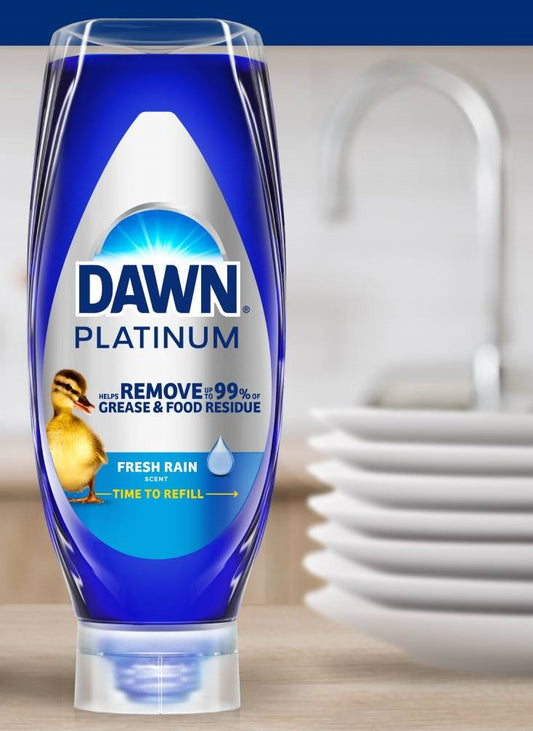 Dawn Platinum EZ- Squeeze Liquid Dish Soap, Lemon 20.5oz