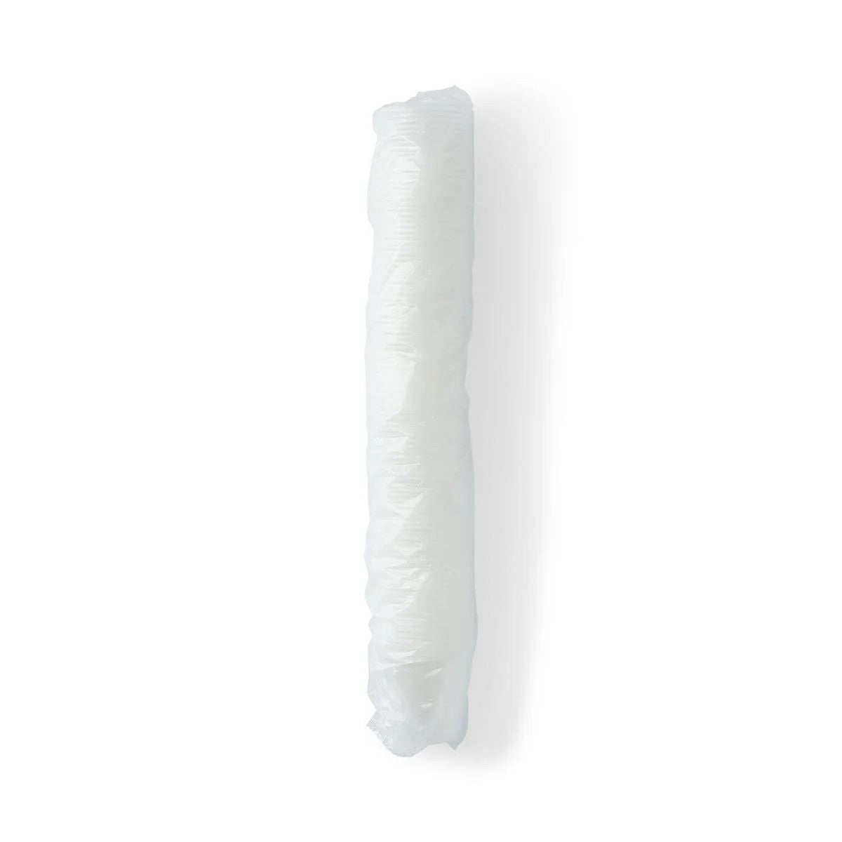 Sleeve of 50 plastic cold cups, plastic-wrapped