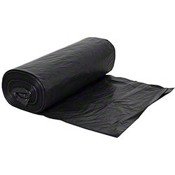 High Density Bag-24x33, Black, 8 mic, .24 mil 1000/Case