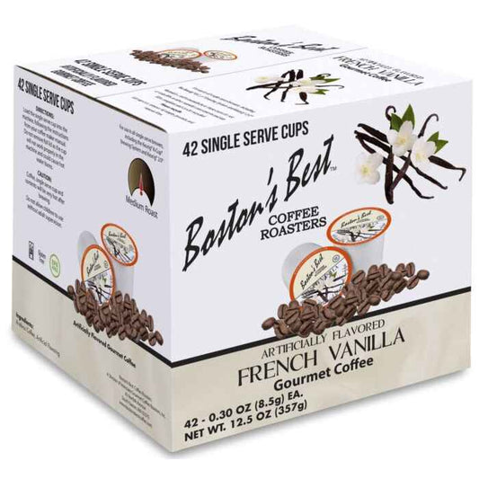 Boston's Best Gourmet Coffee K Cups, 42ct. French Vanilla