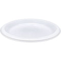 Genuine Joe 10 1/4" Plastic Plates, White, Pack Of 125
Disposable - 10.3" Diameter - Warm White - Plastic Body - 125 / Pack